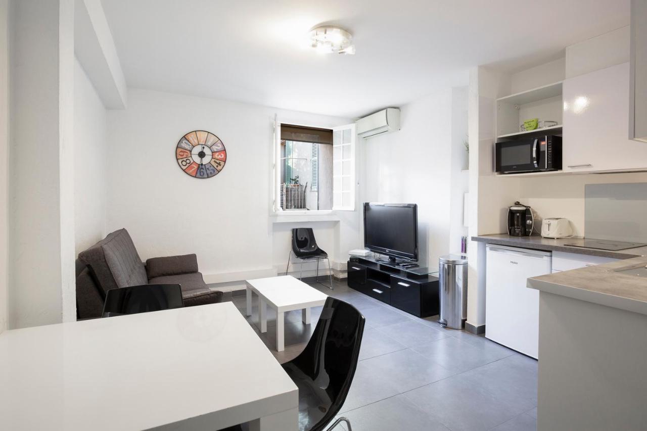 Apartamento Chez Dominique - 1 Chbre 2-4Pers Centre Antibes Migrainier Ancien With Ac Exterior foto